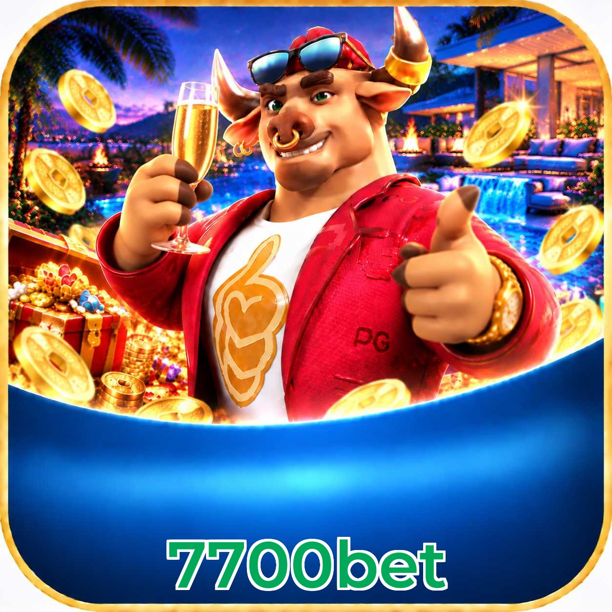 7700bet Download Speed Test Logo - Teste de Velocidade Certificado